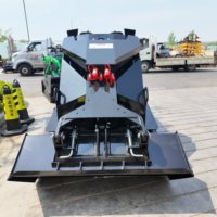LIVRAISON GRATUITE T490 Mini-chargeuse sur chenilles, capacité de charge nominale de 250 kg, moteur diesel EPA EURO5 avec accessoires