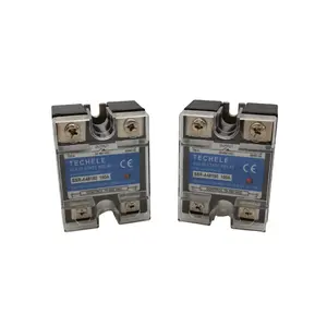 ssr 40da SSR Solid State Relay 10A 25A 40A Single phase Module 3-32V input DC 24-380VAC Output Single Phase Solid State