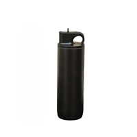 Gobelet isotherme à double paroi en acier inoxydable, garde au froid, portable, à ouverture étroite, pour la salle de sport et les voyages