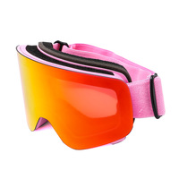 Lunettes de montagne et de plein air pour adultes à double couche anti-buée personnalisées par le fabricant