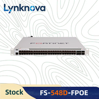Fortinet FortiSwitch FS-548D-FPOE Switch de Red de 48 Puertos POE Multi-Gig 4x10G 2x40G con Capacidad de 480 Gbps en Stock