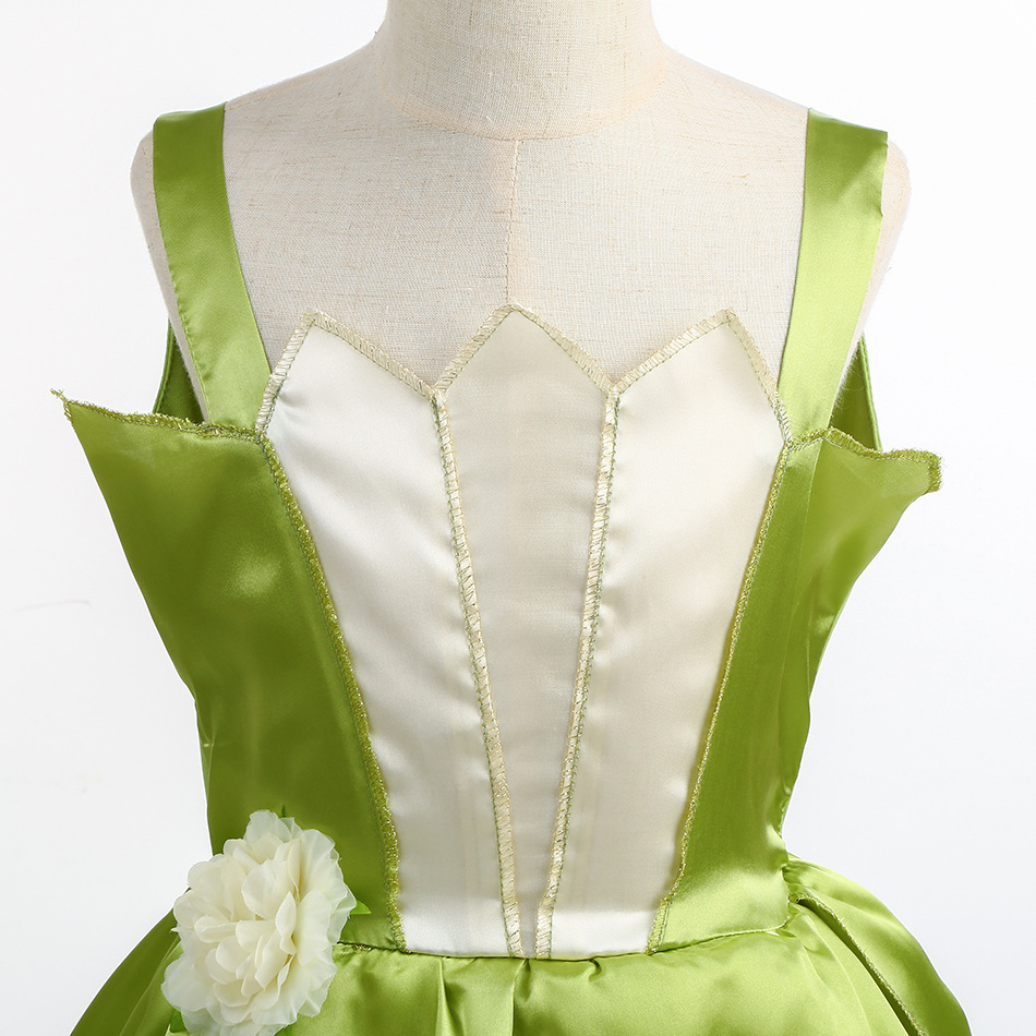 Wholesale Green Fairy Frog Princess Dress - Halloween Cosplay