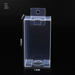 Hediye ve El Sanatları Paketleme için Geri Dönüştürülmüş Malzemelerle Özel Şeffaf PVC PET RPET Asetat Kutu - Product Image 2