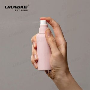 Plástico personalizado 50ml Perfume cabello tónico hidratante tóner naranja claro niebla fina botella de Spray - Product Image 3