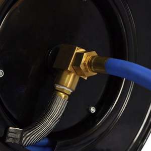 GARTENKRAFT RSW-15A <span class=keywords><strong>enrouleur</strong></span> de tuyau d'air rétractable automatique à bras unique robuste Avvolgitubo aria retrattile automatico - Product Image 5