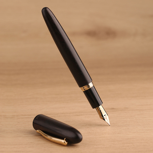 MAJOHN-M6乌木钢笔35号笔尖成人学生书写旋转吸墨礼品盒装文具中国制造 - Product Image 6