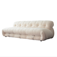 Ensemble de canapés Soriana 3 places canapé modulaire en tissu capitonné pour la maison meubles de luxe pour la maison salon