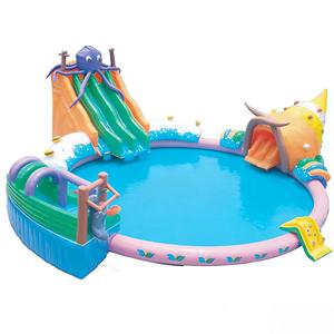 สวนน้ำเป่า<span class=keywords><strong>ล</strong></span>มรู<span class=keywords><strong>ป</strong></span><span class=keywords><strong>ป</strong></span><span class=keywords><strong>ล</strong></span>าหมึกเกรดเชิงพาณิชย์สำหรับเด็ก วัสดุ PVC รับประกัน 3 <span class=keywords><strong>ป</strong></span>ี - Product Image 2
