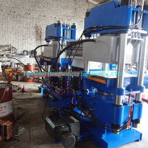 Doppelstation-Hydraulikmaschine zur Herstellung von Gummiplatten und Kondomen - Product Image 5