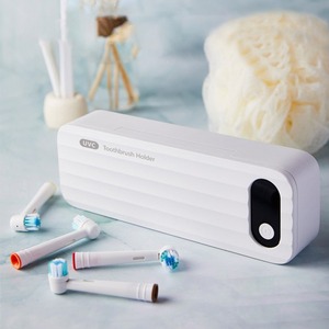 Wall-Mounted Heated <b>Toothbrush</b> <b>Holder</b> UV Sanitizer Automatic Rechargeable 99.9% Sterilization Drying Home Cleaning Device - Product Image 4