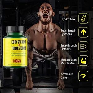 Cápsulas de Ecdisterona, Turkesterona, Potenciador de Energía, Desarrollo Muscular, Aumento de Masa Muscular, Mejores Tabletas para Ganar Masa Muscular, Suplementos para Aumentar de Peso - Product Image 2