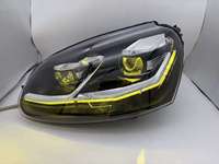 Phares avant de haute qualité d'origine adaptés aux Volkswagen Golf Mk5 2006-2011 avec système d'éclairage automobile à LED DRL