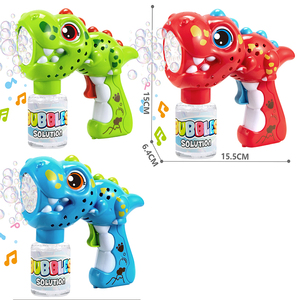 Pistola de burbujas porosas eléctricas de verano MILI, tirador de agua de burbujas de delfín completamente automático para juegos al aire libre para niños de <span class=keywords><strong>3</strong></span> años para - Product Image 5