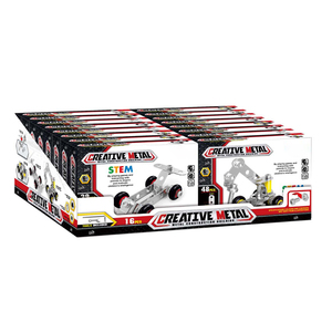 <span class=keywords><strong>Rompecabezas</strong></span> 3D <span class=keywords><strong>de</strong></span> <span class=keywords><strong>Metal</strong></span> creativo, juguete DIY para niños, Kit educativo <span class=keywords><strong>de</strong></span> construcción <span class=keywords><strong>de</strong></span> tallo, juguetes 2023 para niños, regalo - Product Image 6