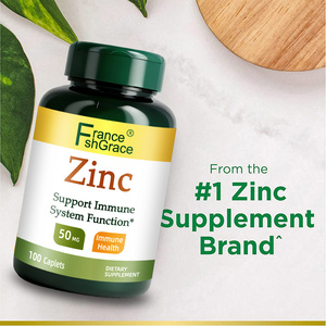 ผู้ผลิตแท็บเล็ตซิงค์เสริมอาหาร บำรุงภูมิคุ้มกัน สารต้านอนุมูลอิสระ ช่วยส่งเสริมสุขภาพผิว 50 มก. 100 เม็ด - Product Image 2