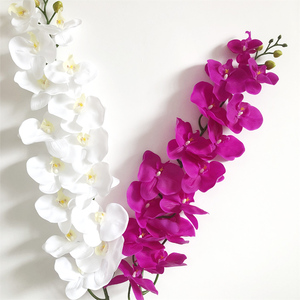 Lo-071ดอกกล้วยไม้ประดิษฐ์15หัวก้านเดี่ยวยาวเทียม - Product Image 6