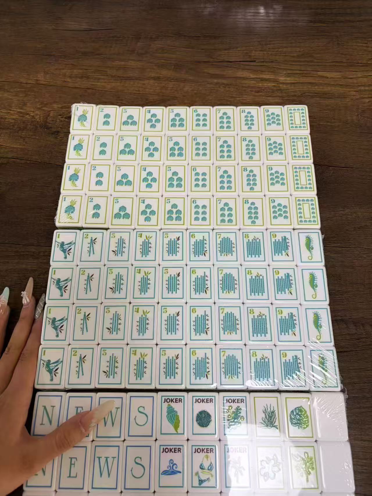 Ensemble hippocampe bleu vert