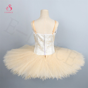 Tutu classique Champagne T0557 pour professionnel de ballet adulte accepter un service personnalisé - Product Image 3