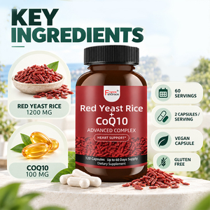 Complément alimentaire personnalisé Shecome Coq 10 pour soutenir la fonction cardiaque saine, capsules de Coq 10 complexes avancées pour adultes - Product Image 5