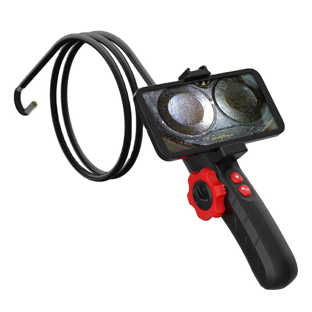 Cámara de alcantarillado Endoscopio USB Cámara de inspección de motor para Android e iOS Sonda de tubo de serpiente subacuática Sonda Boroscopio industrial