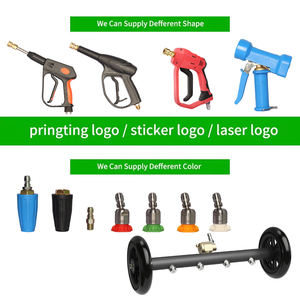 Pistola pulverizadora de lavadora de alta presión 5000PSI 350Bar Material plástico de nueva condición con rociador de acero inoxidable - Product Image 4