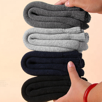Chaussettes en laine mérinos épaisses et longues pour l'hiver, respirantes et décontractées, pour hommes et femmes, commande minimum de 5 paires