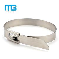 MG-SS hohe Qualität 4.6*200mm 316 Kugel schloss Selbst hemmender Edelstahl kabelbinder