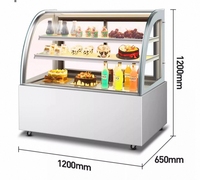 Vitrine Réfrigérée Verticale Métallique à Température Unique et Refroidissement par Air, 2 Portes, pour Pâtisserie - Meilleures Ventes