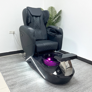Muebles de salón de belleza de uñas modernos de lujo Silla de pedicura de masaje eléctrico SILLA DE Spa de pies para <span class=keywords><strong>centro</strong></span> de cuidado de uñas - Product Image 1