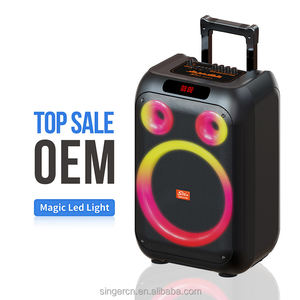 Altavoz Portátil Multifuncional con Ruedas para Karaoke ZQS12159 <span class=keywords><strong>de</strong></span> Alta Calidad con Micrófono Inalámbrico - Product Image 3