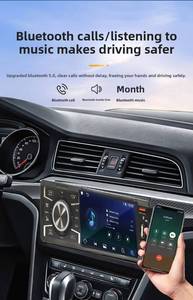 เครื่องเล่น MP5 ในรถยนต์แบบ Universal ขนาด 4 นิ้ว รองรับ Wireless CarPlay พร้อมช่อง USB TF และ AUX Input - Product Image 5