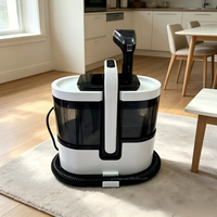 Nettoyeur de tapis 1800W 16Kpa, nettoyeur vapeur à double réservoir, extracteur de taches portable pour tissus d'ameublement, aspirateur pour la maison