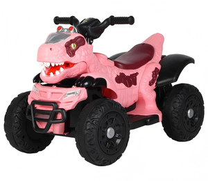 Auto Elettrica per Bambini a Forma di Dinosauro, ATV Giocattolo in Plastica a Batteria, Certificata EN71, per Bambini - Product Image 3
