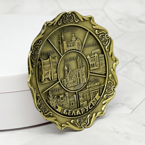 Fabricant Personnalisé Métal Alliage de Zinc Découpé 3D Ville Tourisme Souvenir Aimants de Réfrigérateur Pays Aimant de Réfrigérateur à <span class=keywords><strong>Vendre</strong></span> - Product Image 3