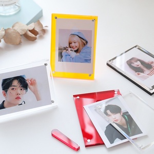 Marco de fotos <span class=keywords><strong>Polaroid</strong></span> personalizado, soporte de pantalla de escritorio de 3 pulgadas, marco de fotos con imán acrílico para decoración de la Oficina y el hogar - Product Image 5