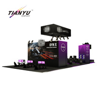 Stand de Salon Professionnel Tianyu – Base Modulaire Personnalisable, Structure Duo Polyvalente, Vente en Gros, Haute Qualité, Aura Exhibition