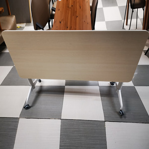 Conference Folding <b>Table</b> 1500*660*750 H MDF <b>Foldable</b> Office Furniture - Product Image 1