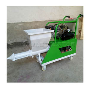 Máquina de pulverización de mortero de <span class=keywords><strong>cemento</strong></span>, pulverizador de mortero de descarga grande multifuncional de <span class=keywords><strong>cemento</strong></span> de enlucido de pared de alta presión - Product Image 5