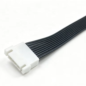 Кабель-разъем 8p Xh2.54 Ul1007 20AWG 1000мм, многожильный экранированный провод с клеммами для подключения - Product Image 1