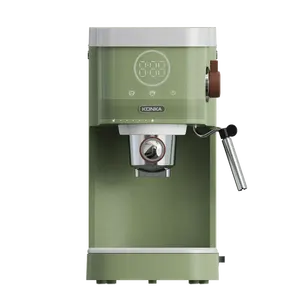 2022 Konka सबसे अच्छा 220V ग्रीन Cafetera स्वचालित कैप्सूल कॉफी पाउडर एस्प्रेसो कॉफी मशीन 20 बार