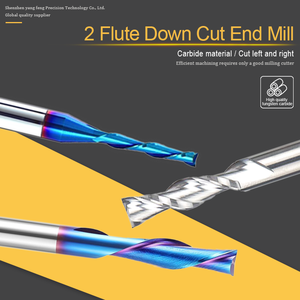 4mm 6mm cacbua <span class=keywords><strong>endmill</strong></span> hai sáo <span class=keywords><strong>2</strong></span> sáo xuống cắt cuối nhà máy 3/8 <span class=keywords><strong>1</strong></span>/4 <span class=keywords><strong>1</strong></span>/<span class=keywords><strong>2</strong></span> inch Shank 2F xuống cắt xoắn ốc Router bit cho gỗ - Product Image 2