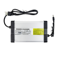 Chargeur de batterie au lithium 84V 5A pour vélo électrique 72V YZ600, boîtier en aluminium, port DC, certifié OVP OTP CE ROHS