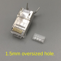 Connecteur de câble réseau blindé RJ45 Cat7 FTP 8P8C haute vitesse avec barre de charge durable pour des données fiables