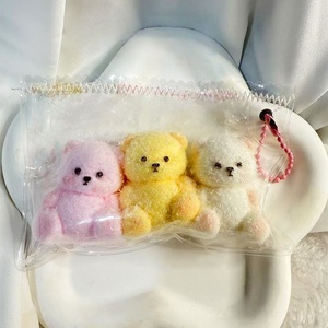 Llavero <span class=keywords><strong>de</strong></span> oso <span class=keywords><strong>de</strong></span> peluche adorable, squishy <span class=keywords><strong>de</strong></span> subida lenta, <span class=keywords><strong>de</strong></span> silicona con textura <span class=keywords><strong>de</strong></span> barro cremoso y pegajoso, juguetes sensoriales divertidos con forma <span class=keywords><strong>de</strong></span> animal, colgante para bolso - Product Image 4