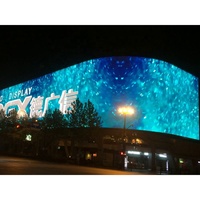 Panel de publicidad 3D para exteriores, cartelera Virtual Led, pantalla a color, P10, Modular, paneles Coreanos