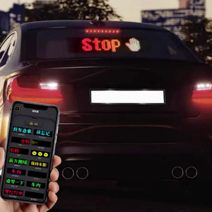 Écran LED flexible pour pare-brise de voiture, effet œil de démon, programmable, pour camion et SUV - Product Image 6