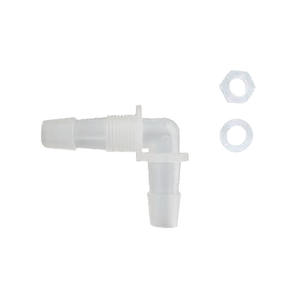 Coude flexible en plastique 11.1-G3/8-11.1 à connexion rapide avec écrou fileté et insert de rondelle pour adaptateurs et connecteurs - Product Image 1