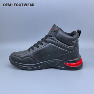 China invierno logotipo personalizado <span class=keywords><strong>Botines</strong></span> de cuero <span class=keywords><strong>para</strong></span> <span class=keywords><strong>hombre</strong></span> tobillo otras botas <span class=keywords><strong>para</strong></span> hombres mujeres cuero zapatos de senderismo al aire libre - Product Image 4