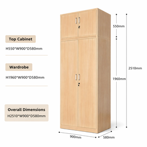Anpassbarer Moderner Stahl-Klappschrank Umweltfreundliches Design Langlebige Konstruktion Zerlegbare Montage für Wohnmöbel Apartments - Product Image 1