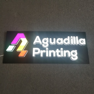 Letreros iluminados LED 3D de alta calidad, fácil de instalar, logotipo retroiluminado acrílico, letreros iluminados acrílicos - Product Image 3